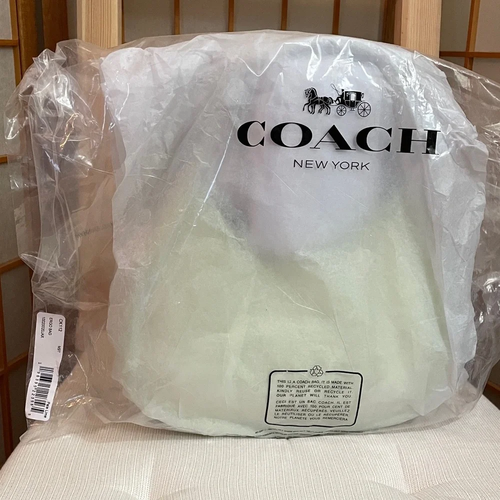 Coachtopia Ergo Lime Green Shoulder Bag NWT - Picture 16 of 17